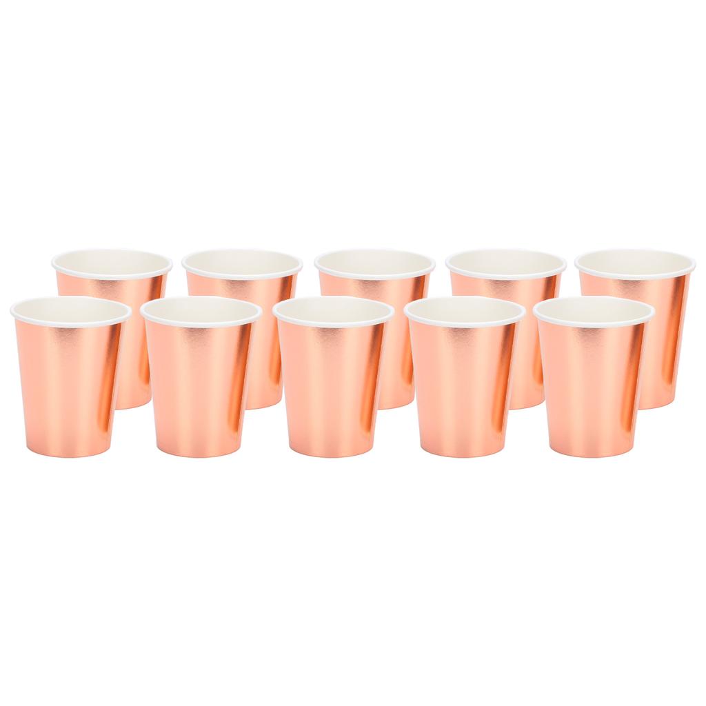 20pcs Paper Cups Drinking Compostable Cup Recyclable Juice Cup for Party Coffee Tea