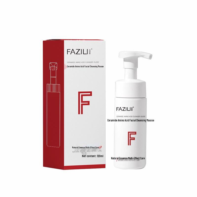 Amino Acid Gentle Foaming Facial Cleanser - Pore Cleansing, Refreshing, Moisturizing, Oil Control, Non-Drying