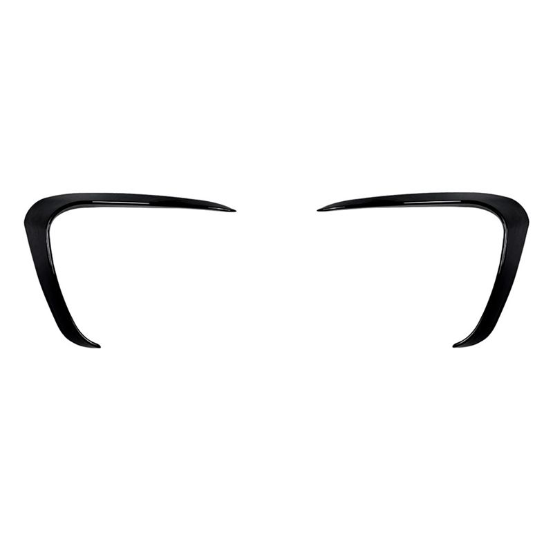 Car Front Bumper Splitter Spoiler Trim Grille Canard For VW UP 2011-2015 Front Grille Wind Wing Bright Black