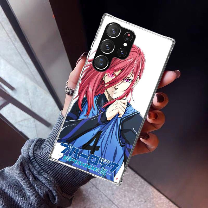 

Blue Lock Chigiri Hyoma Phone Case For Samsung Galaxy S23 S24 S25 Edge S26 Ultra S22 + S21 Plus S20 FE Cover Silicone Print Shel Samsung S24
