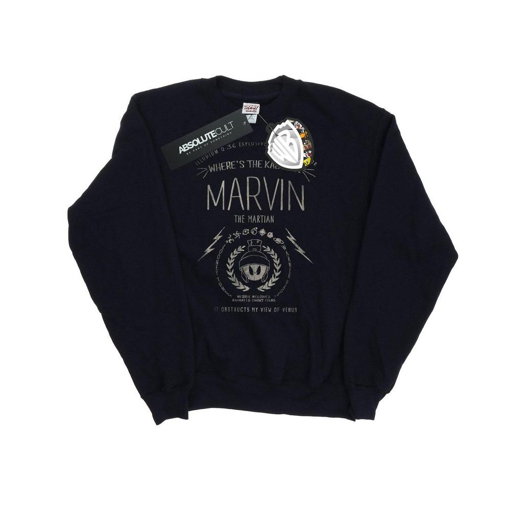 Looney Tunes Womens/Ladies Marvin The Martian Where´s The Kaboom Sweatshirt
