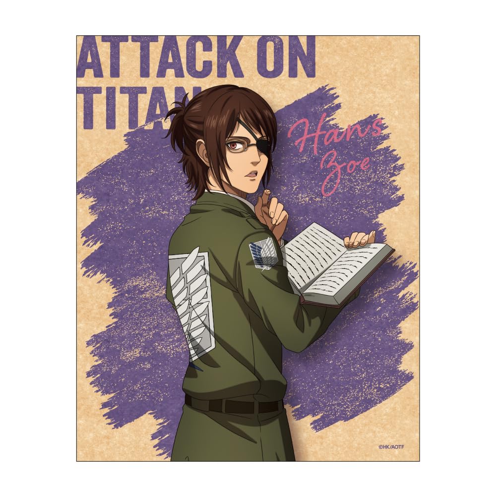 Attack on Titan The Final Season Canvas Board Reading ver. / Hange Zoe