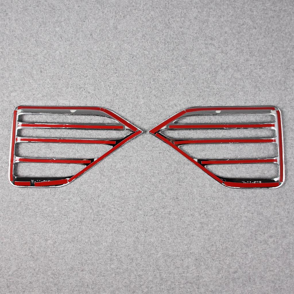 RUIQ Exterior Chrome Rear Fog Lamp Garnish Bezel Cover for Toyota New Voxy/Noah 90 Series (January 2022 onwards) - Specially Designed for Toyota Noah/