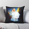 Pope Francis Square Pillowcase Polyester Linen Velvet Printed Zip Decor Throw Pillow Case Bed Cushion Cover