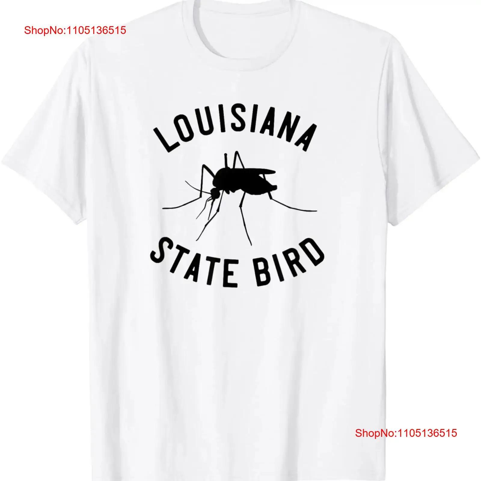 

Classic Louisiana Mosquito State Bird T Shirt vintage Washed streetwear Slightly Comfortable designer clothes Casual graphic S разноцветный
