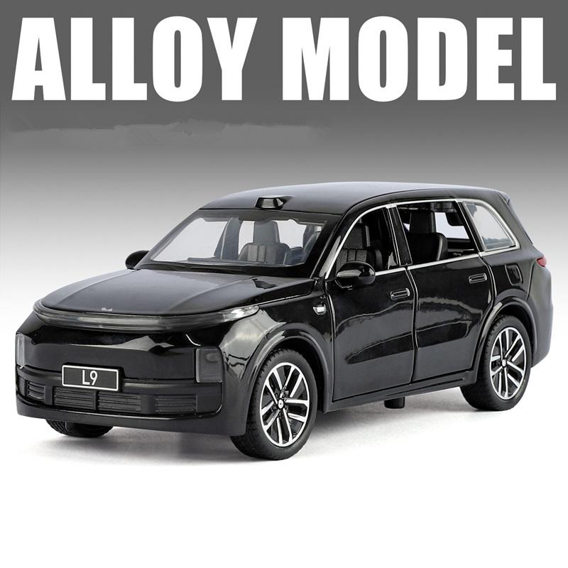 1:32 führendes IDEAL L9 2025 Legierung Elektroauto Modell Druckguss Metall Neue Energie Auto Modell Sound Licht Simulation Kinder Geschenk
