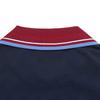 Fila Moda Patrimonial Simples Clássico Retrô Casual Versátil Confortável Ajustado Tricô Manga Curta Suéter Tops Femininos Azul Cigarro F11W628415FDB