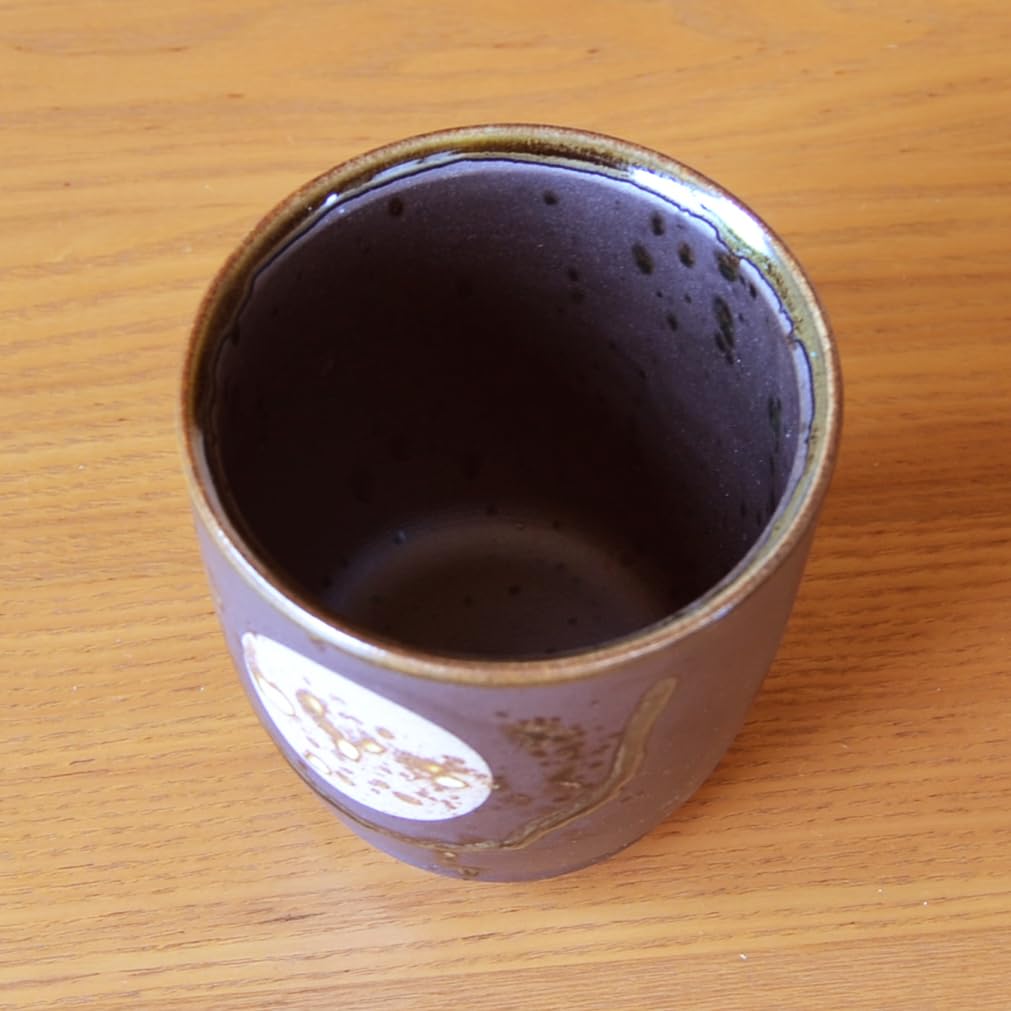 88th Birthday Celebration Large Arita Full with Gift Tag and Message Wooden Boxed Teacup, Size, Ware, Moon, Kasumi, Black, Card,