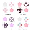 1/2Set D-Pad Button Cap Set for Switch2 Joy-Con Cute Silicone Soft ABXY Key Buttons Sticker Thumb Sticks Thumb Sticks Grip Cover