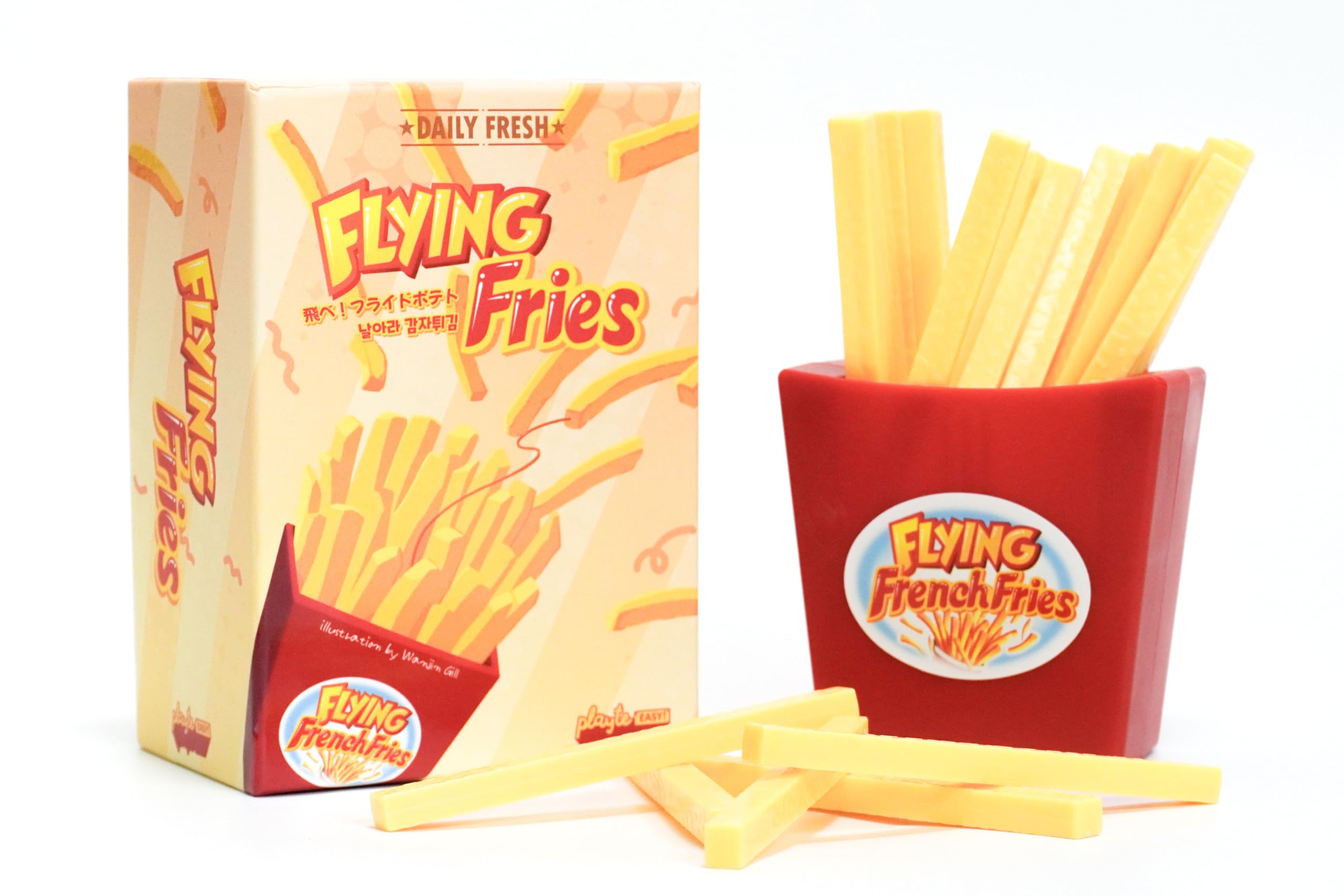 

Flying Fries A thrilling party game where you pull out fries in a roulette style