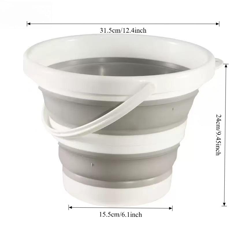 Portable Collapsible Bucket – 5L/10L Multi-Use Outdoor & Indoor Essential