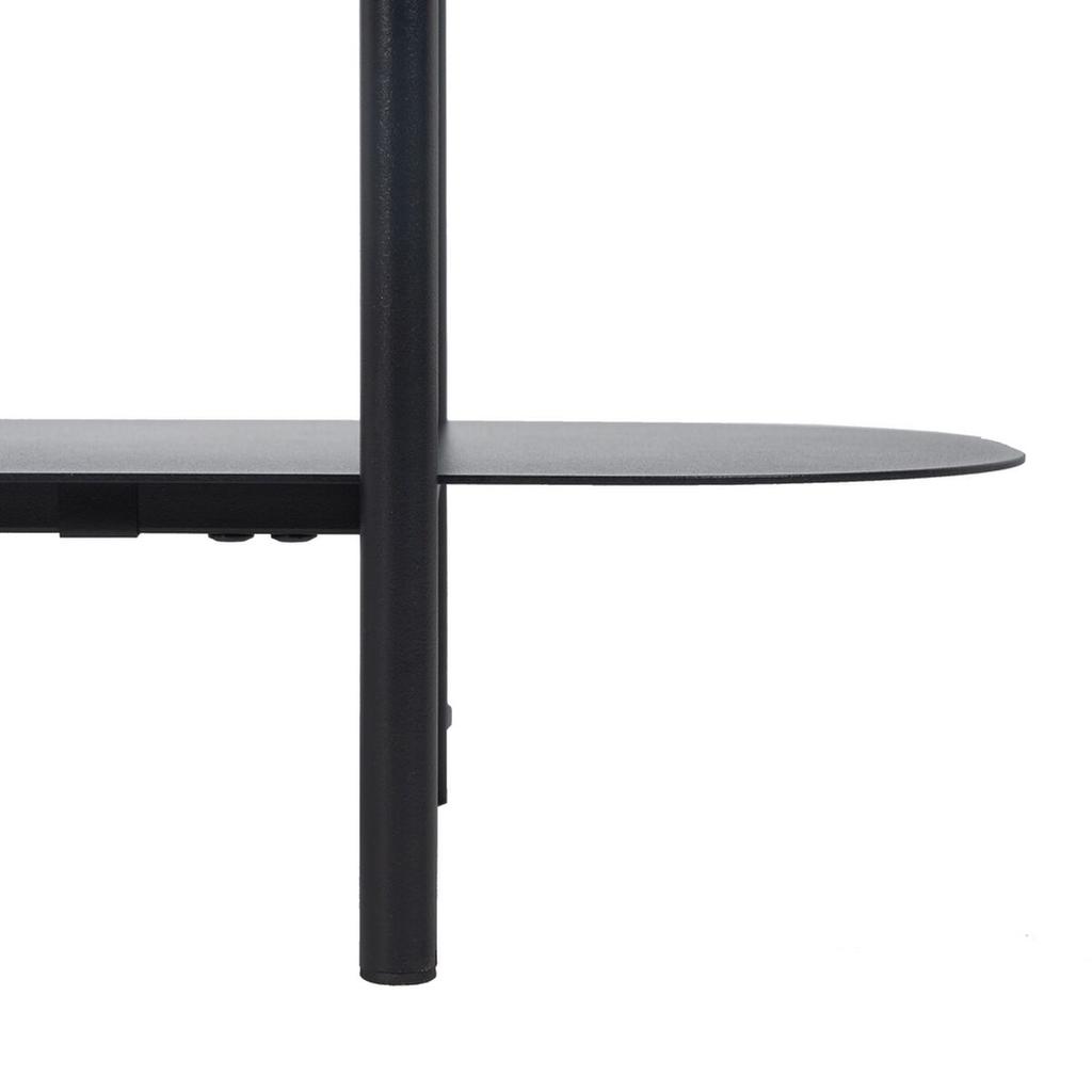 TV Stand 90 X 28 X 70.3 Cm Black Steel