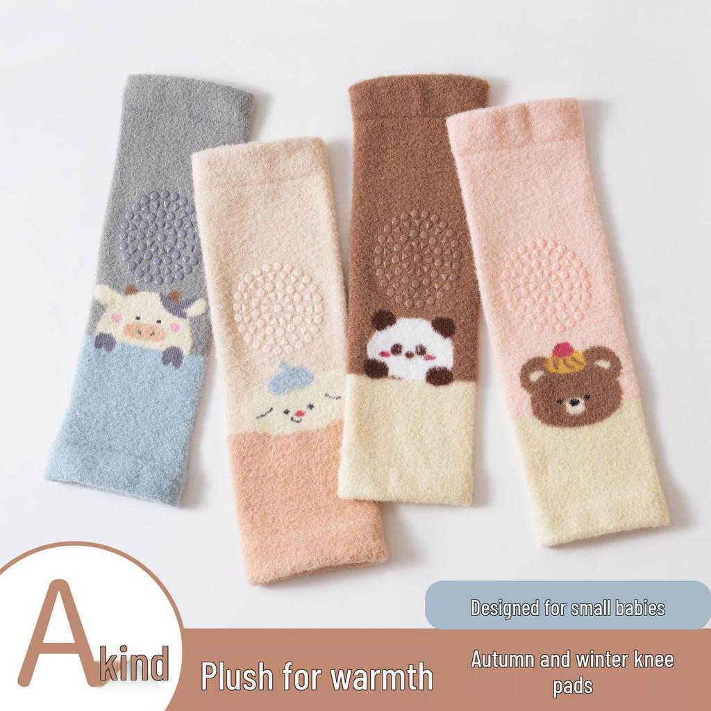 Zesílené dětské chrániče kolen a dlouhé návleky na nohy na podzim/zimu: Pohodlné, Teplé, Ne těsné