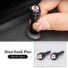 2/4pcs Aluminum Alloy Car Styling Door Security Lock Pins Rods Knobs for Citroen C3 C4 C5 Berlingo Aircross Auto Accessories HT6