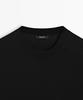 Masimodutti Wool Blend Fine Knit Sweater