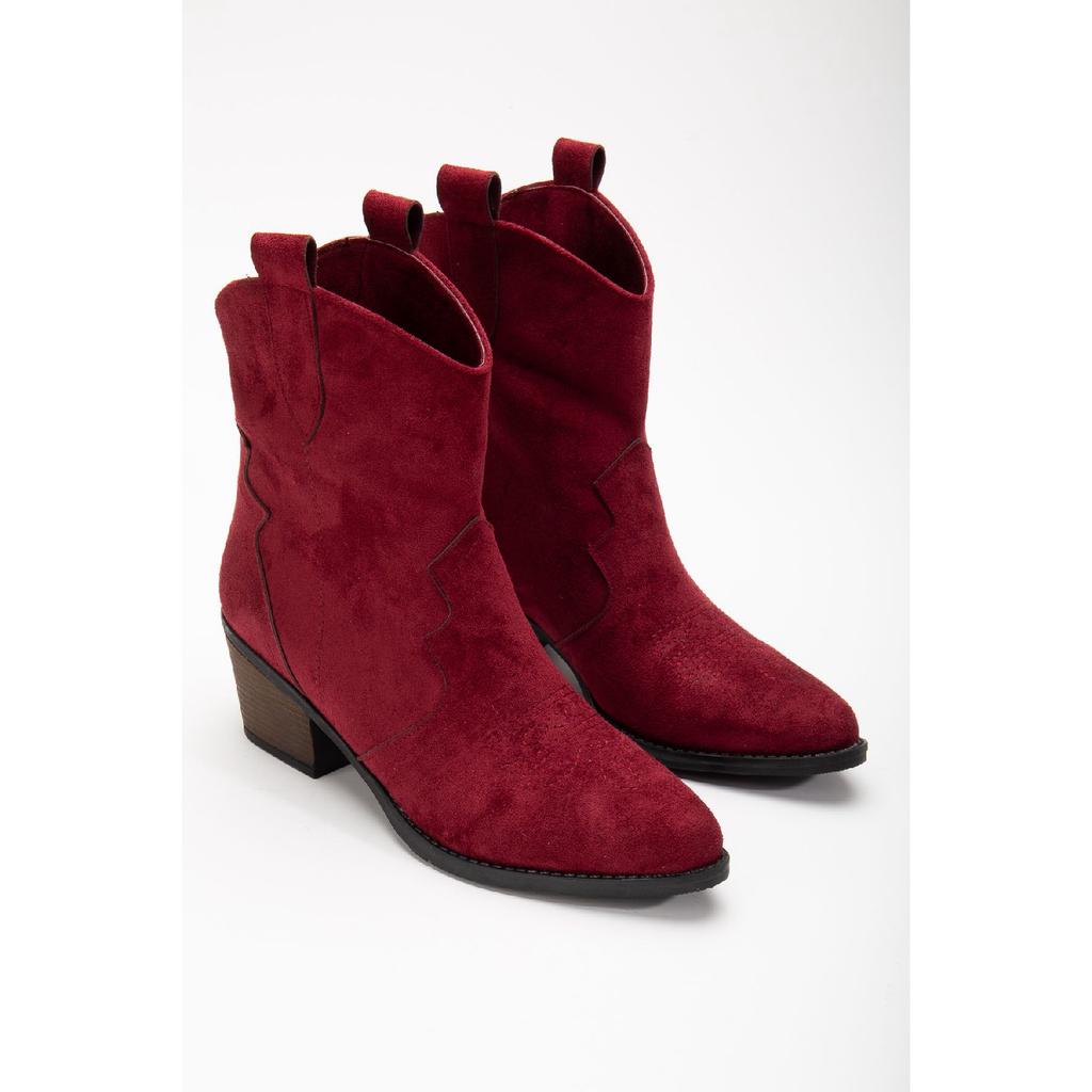 Krémové hnědé béžové matné semišové západní kovbojské boty