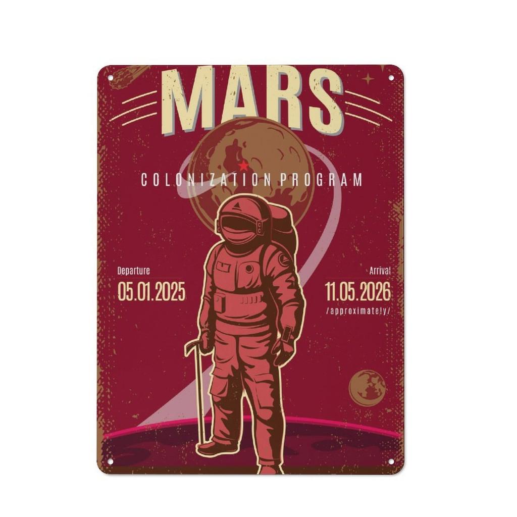 1 Stück Rustikales Gealtertes Blechschild mit Klassischem Rost-Finish für die Innenwanddekoration, Wählen Sie zwischen 20x30cm oder 30x40cm