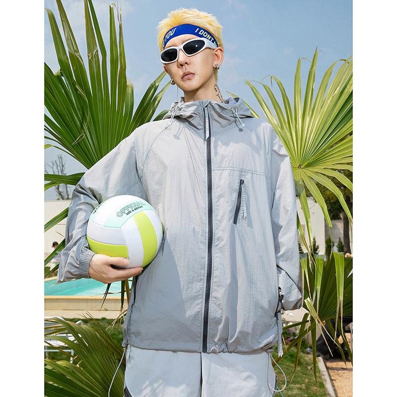 Ice Silk Nylon Sun Protection Clothes Thin Ultraviolet Hooded Sun Protection Clothes Outdoor Fishing Skin Clothes