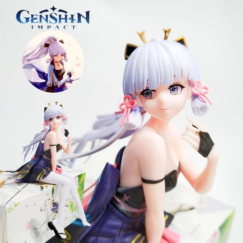 Genshin Impact Kamisato Ayaka Pvc Figure Collectible Xmas Gift