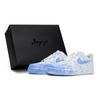 Air Force 1 811 Manufacturing, Surfing Event, Special Shoe Box Low Top Skateboard Shoes Women's White Blue DH2920-111(Team80-S-BOX)