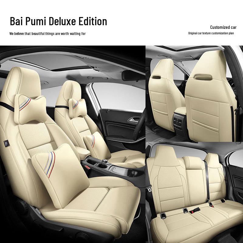 Genuine Leather Full Coverage Seat Cover for Buick Regal, Envision, LaCrosse, Encore, Excelle