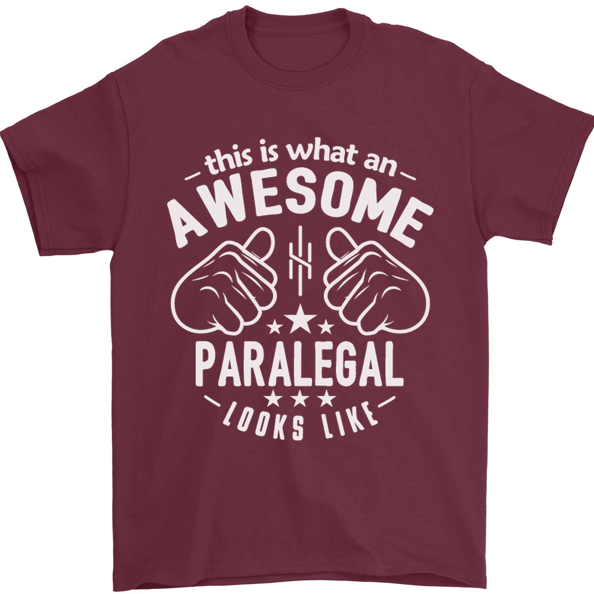 An Awesome Paralegal Looks Like Unisexs TShirt 100 Cotton S