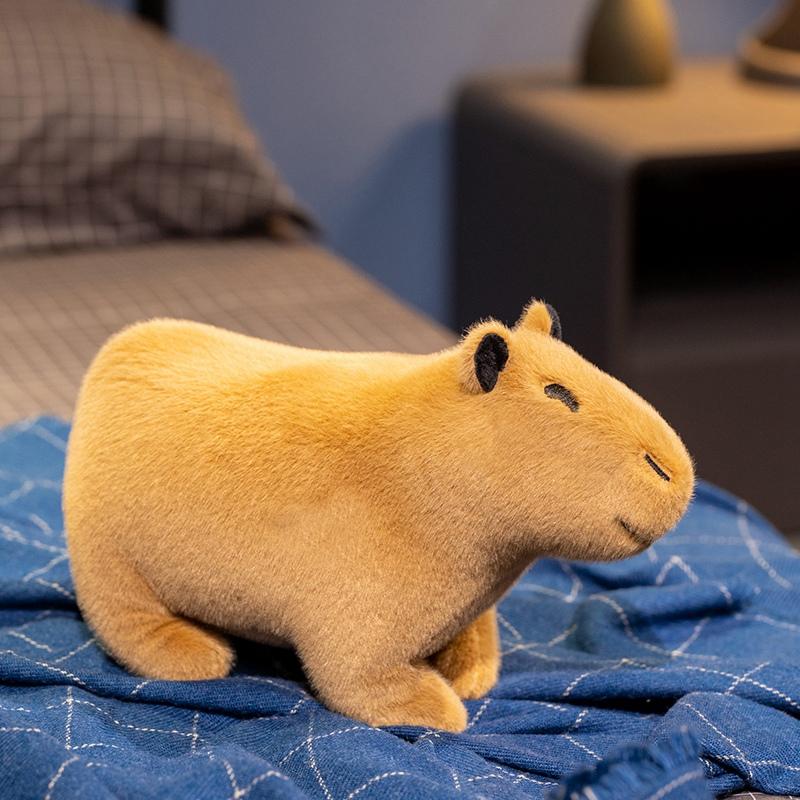 

Non-Toxic Cute Simulated Capybara Plush Animal Capybara Plush Birthday Party Gift Holiday Gift (Brown) 18Cm/26Cm 26CM