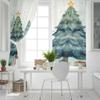 Christmas Tree Gift Box Room Curtains Large Window Bathroom Kitchen Indoor Decor Kids Room Curtain