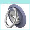 Creative Lazy Phone Holder Stand With Magnetic Attraction And 360-degree Rotation Universal Ring Grip