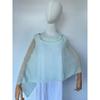 Mehrfach tragbarer offener Strick-Poncho-Schal mit Camisole