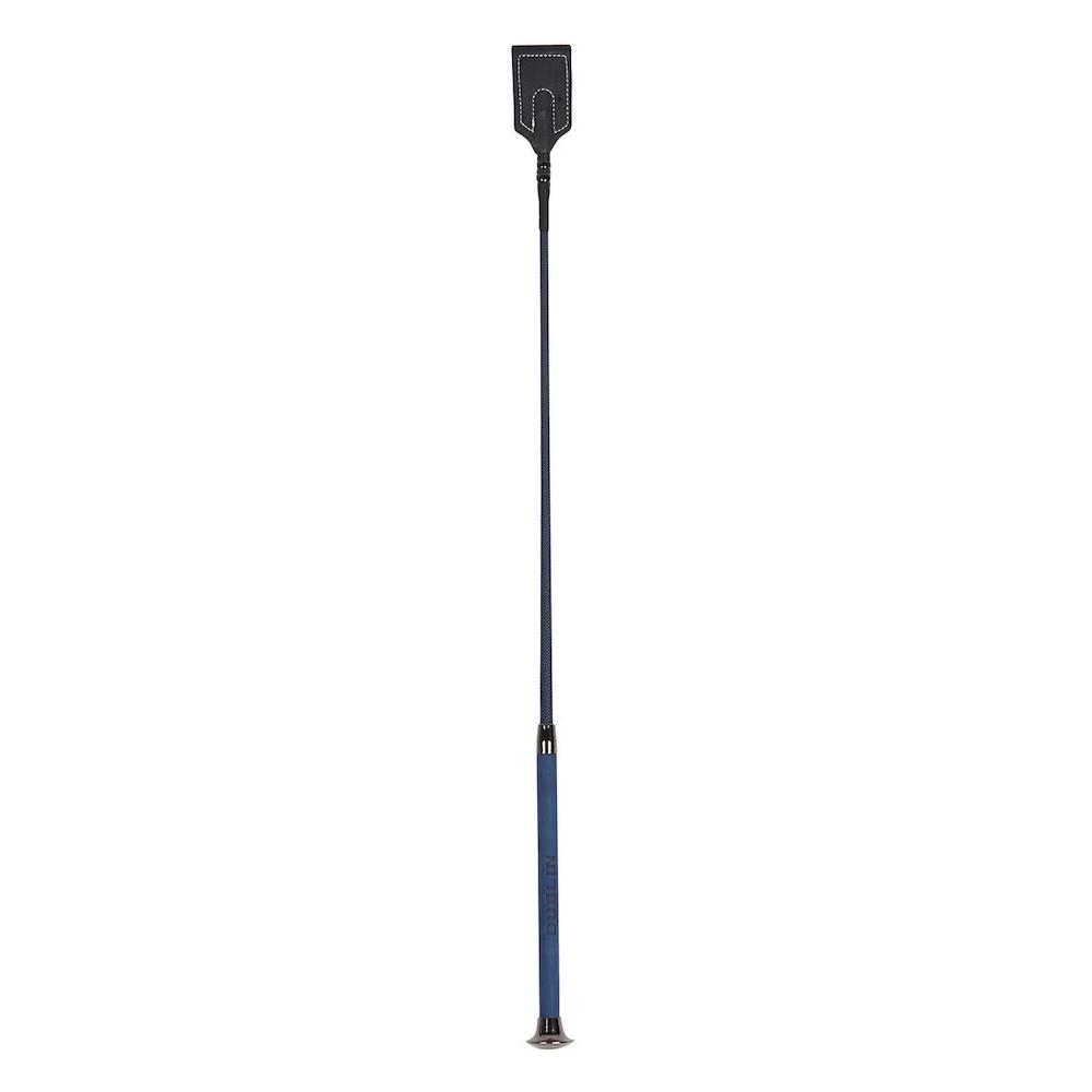 Dublin Embossed Leather Horse Riding Whip