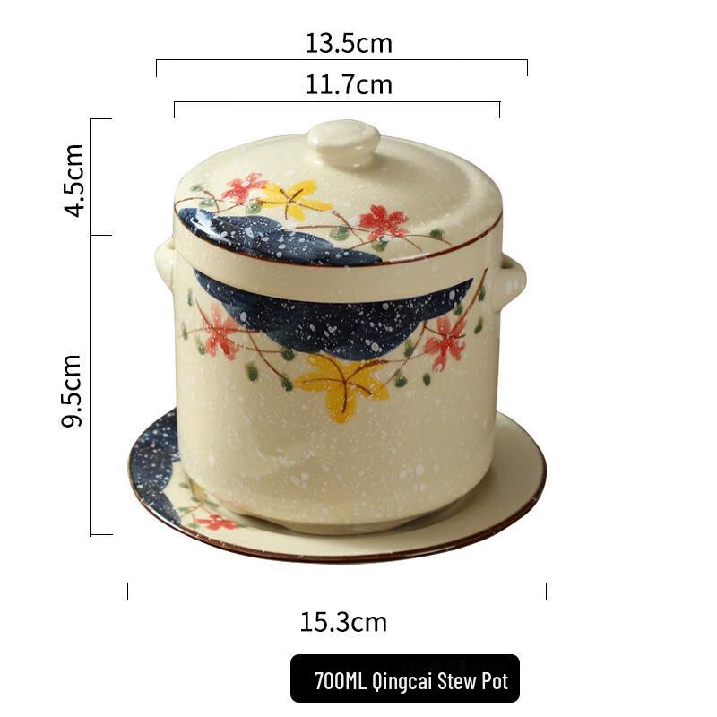 Yoshida Artisan Ceramic Double-Handle Stew Pot