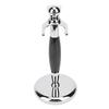 Shaving Brush Stand Extra Wide Openings Double Sided Shaving Holder for Men with Metal Base