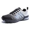 Herren Flyknit Air Cushion Lauf-Sneakers - Leicht, Atmungsaktiv, Übergröße, Vielseitig, Trendig.