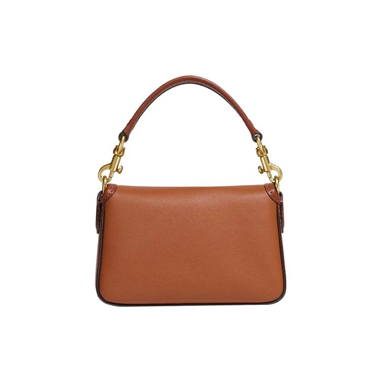 Coach Tabby 13 Multi-Functional Pocket Smooth Leather Shoulder Crossbody Mini Bag Women Bags Brown CC483-B4NP6