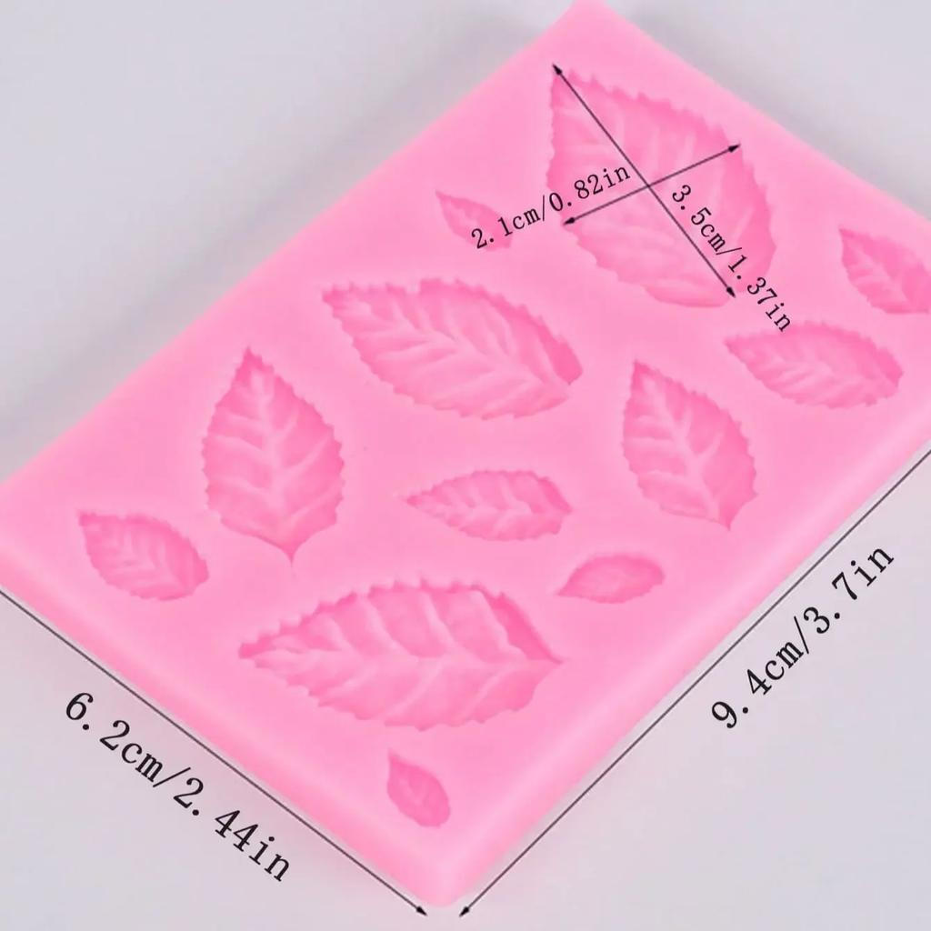DIY Leaf Maple Leaf Silicone Mould Leaf Collection Flipping Silicone Mold Cake Decoration Moulds Resin Clay Accessories
