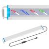 LED Aquarium Lighting System USB Powered Light with 6 Rows High Brightness Bulbs And Brightness Control for Fishtanks