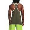 Under Armour Project Rock Letter Print Training Sleeveless T-Shirt Men Tops 1379754-390