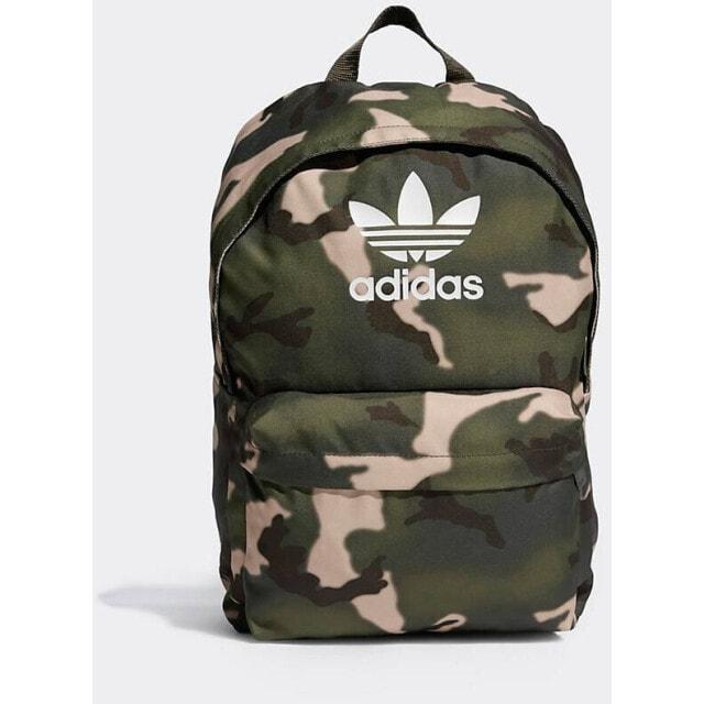 

Оливковый рюкзак с камуфляжным принтом adidas Originals