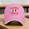 Italia Italian Flag Vintage Casual Baseball Cap  Kpop Rock Hip Hop Hats Summer Adjustable Unisex WoUnisex Streetwear Snapback Cap