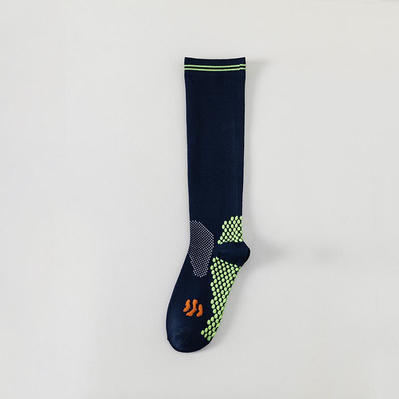 Damen Sommer Sport Fitness Laufen Springseil Kompression Elastisch Schlankes Bein Langer Zylinder Druck Wadenstrümpfe