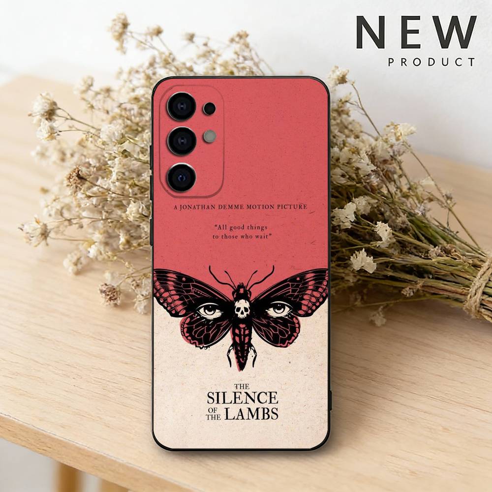 Movie The S-Silence of the Lambs Phone Case For Samsung S26,25,24,21,22,23,30,20,Ultra,Plus,Fe,Lite Black Soft Cover
