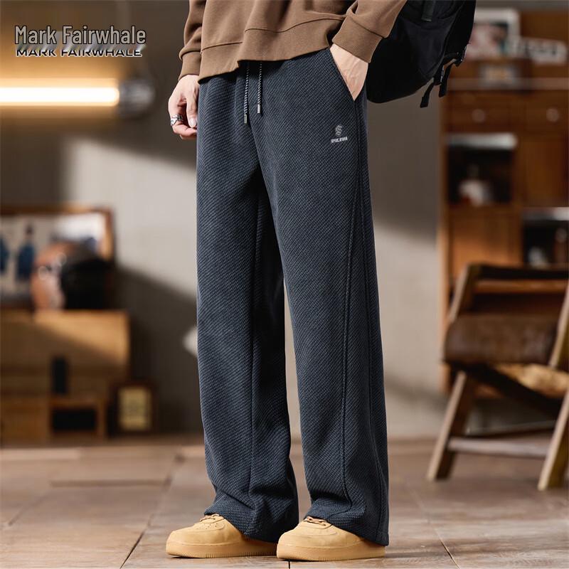 

MARK FAIRWHALE Men s Winter Loose Knit Casual Pants XL