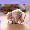 Adorable Cute Plush Elephant Keychain Toy Soft Stuffed Bag Charm Doll