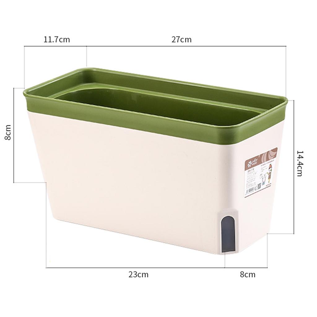 Rectangular Planter Flower Decorative Garden Planter Garden Plant Pot Indoor Plants Flowers Planter Decorative Planter