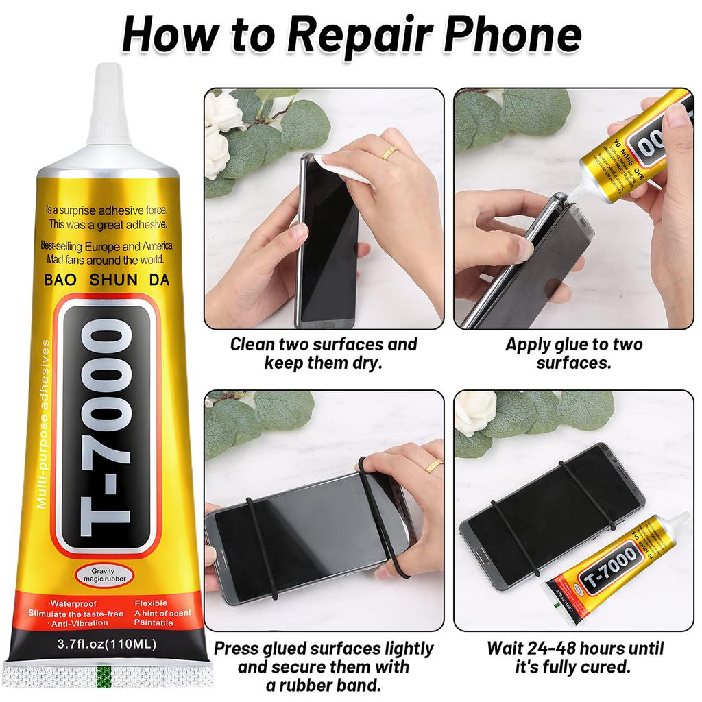 T7000/B7000 Professional Mobile Phone Screen Repair Glue  Waterproof for Phone Frame Electronics Battery Repair Adhesive 15/50/110ML.