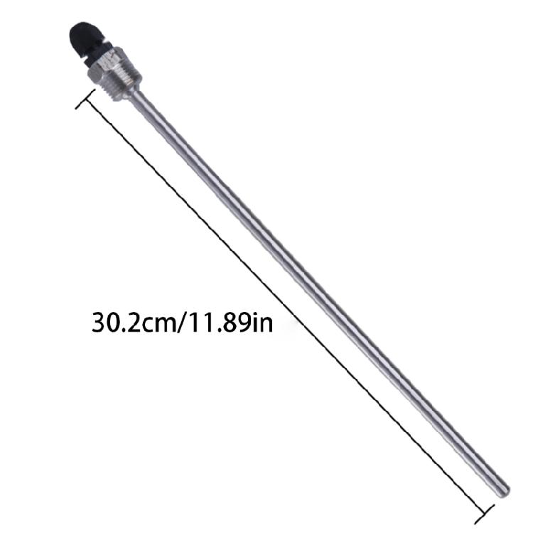 1/2 Thread 300mm Thermowell For Immersions Sleeve Pocket Temperature Sensor