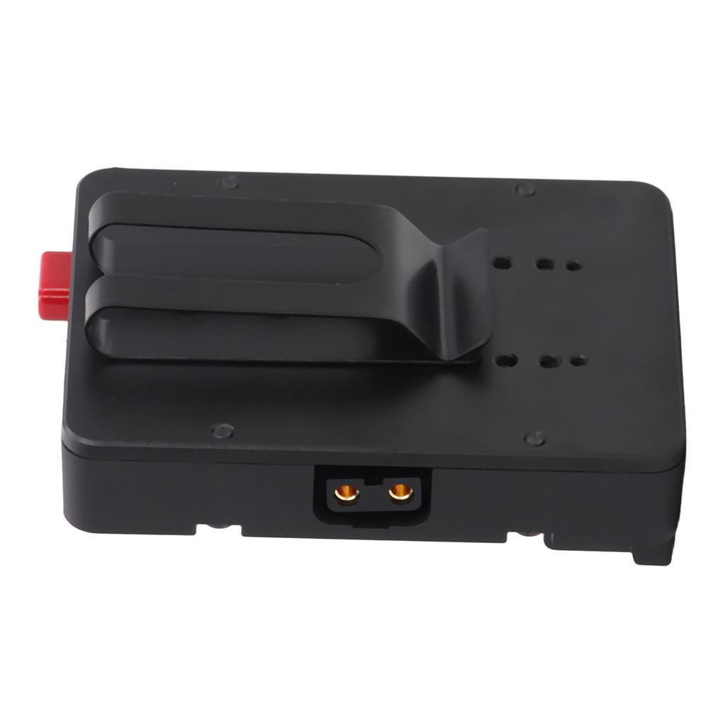 V-Mount Akkuplatte D-Tap Ausgang V-Lock Mount Akku Stromversorgungsplatte Adapter mit Rückclip
