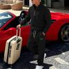 Autumn Men Quarter Zip Stand Collar Tracksuit 2 Piece Set Jogger