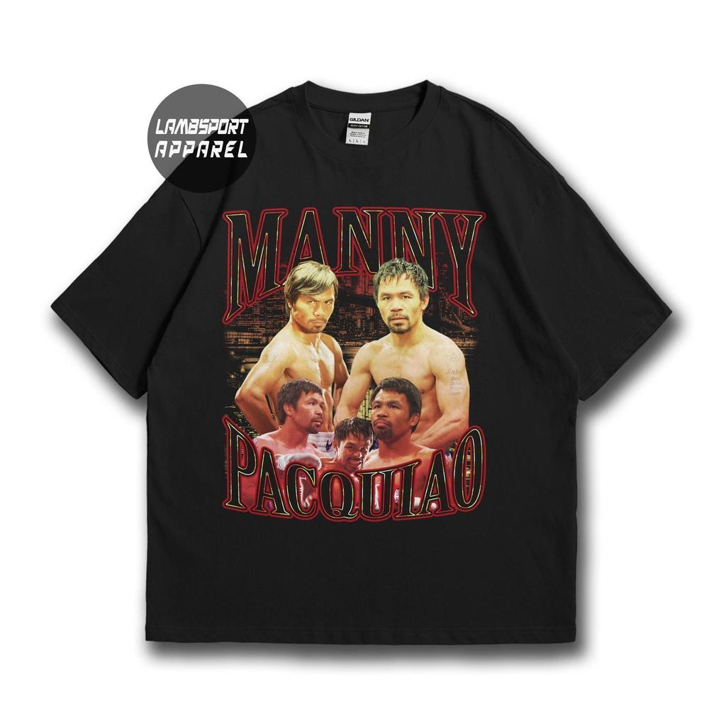 Maglietta Manny Pacquiao, maglietta da pugilato, stile vintage, orgoglio Filippino, t-shirt grafica unisex